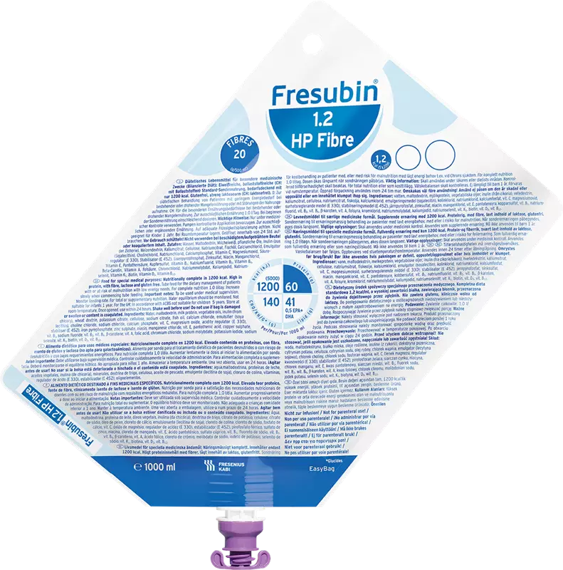 Fresubin 1.2 Hp Fibre Easybag 1000Ml