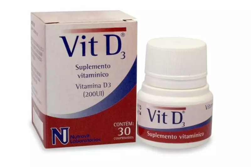 Vit D³ - 30 Comprimidos