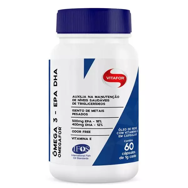 Omega 3 Epa - Dha 60 Cápsulas