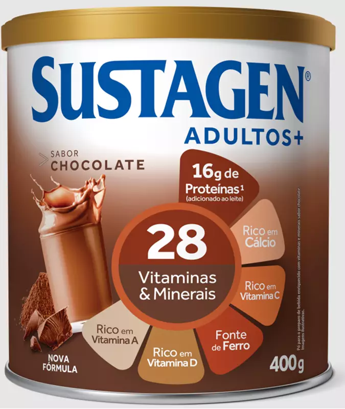Sustagen Adulto+ Chocolate 400G