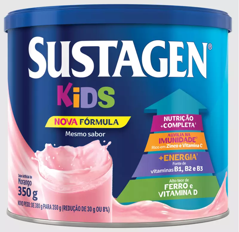 Sustagen Kids Morango 350G