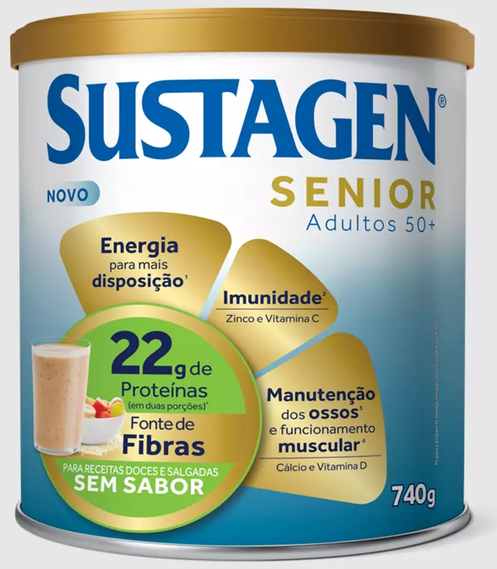 Sustagen Senior Sem Sabor 740g