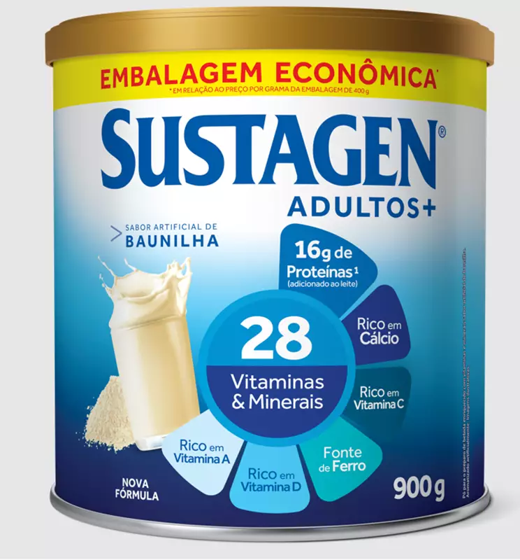 Sustagen Adulto+ Baunilha 900G