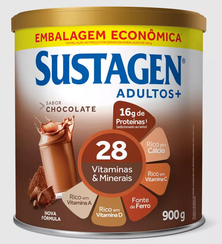 Sustagen Adulto+ Chocolate 900G