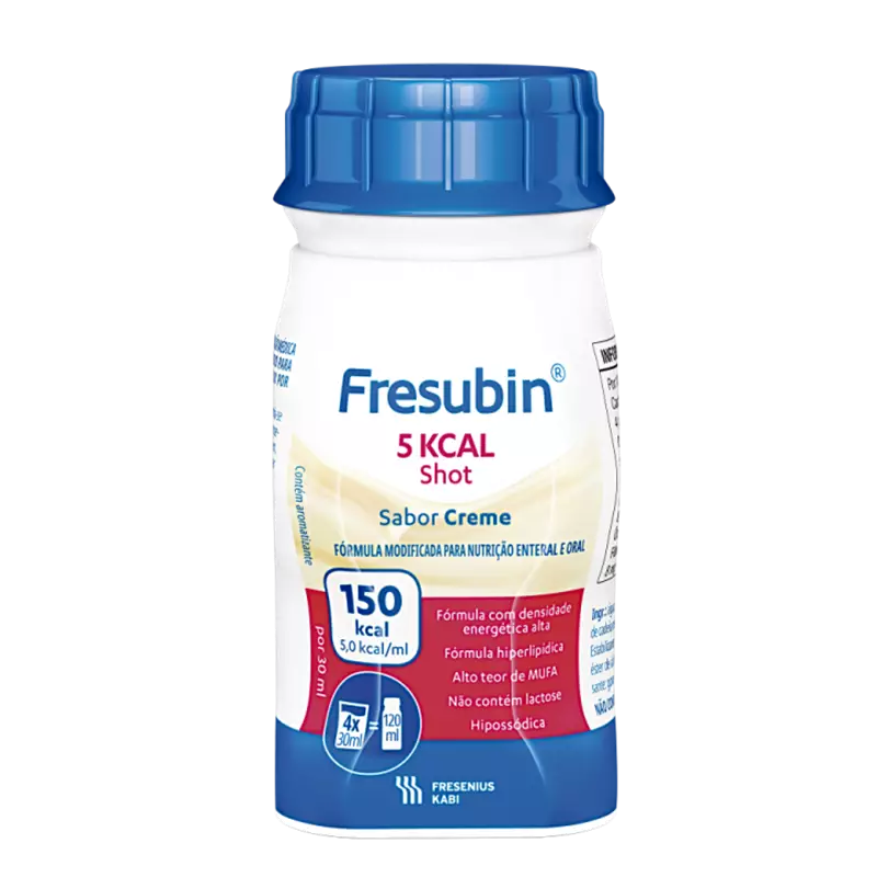 Fresubin 5 Kcal Shot - Sabor Creme  120Ml