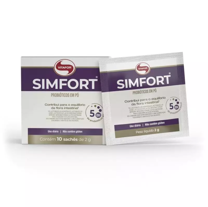 Simfort - Probiótico 10 Sachês 2G Cada