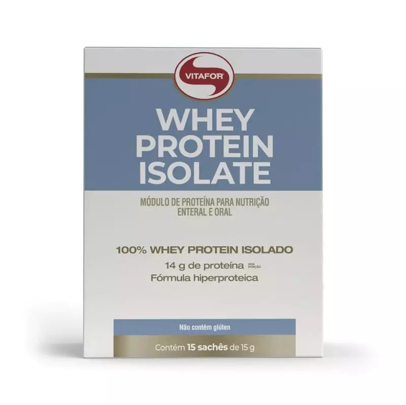 Whey Protein Isolate 15 Sachês De 15G