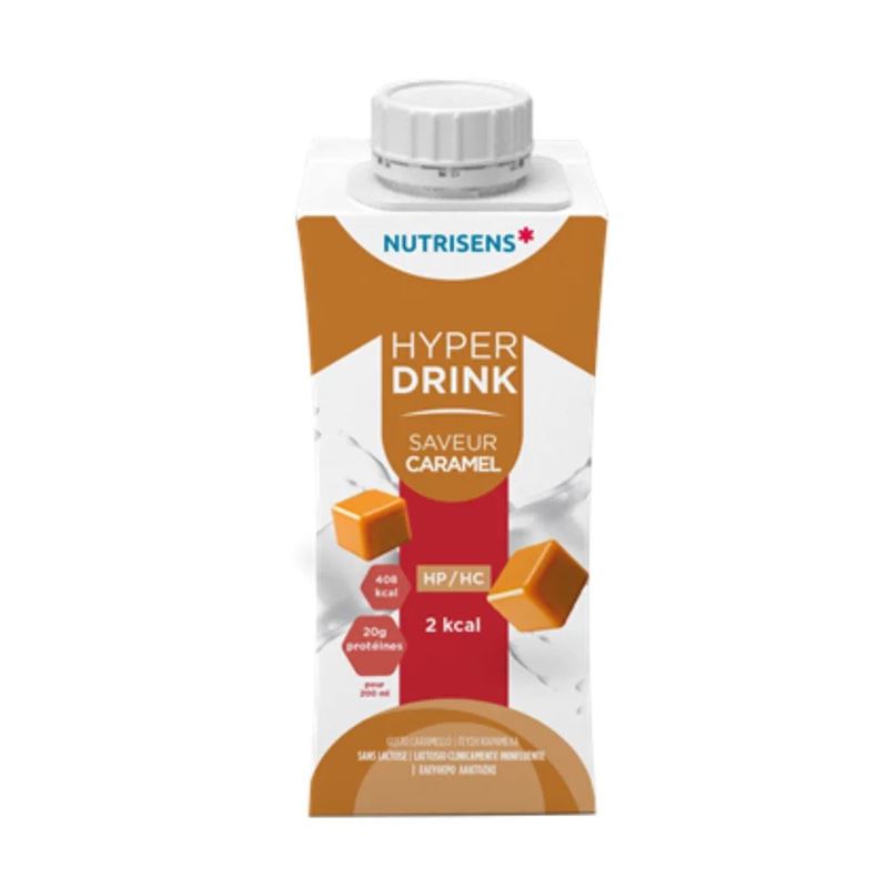 Hyper Drink 2 kcal 200 ml sabor caramelo 